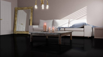 Falquon Quadro BLACK SCHWARZ U190 ГЛЯНЕЦ фото 2 | FLOORDEALER